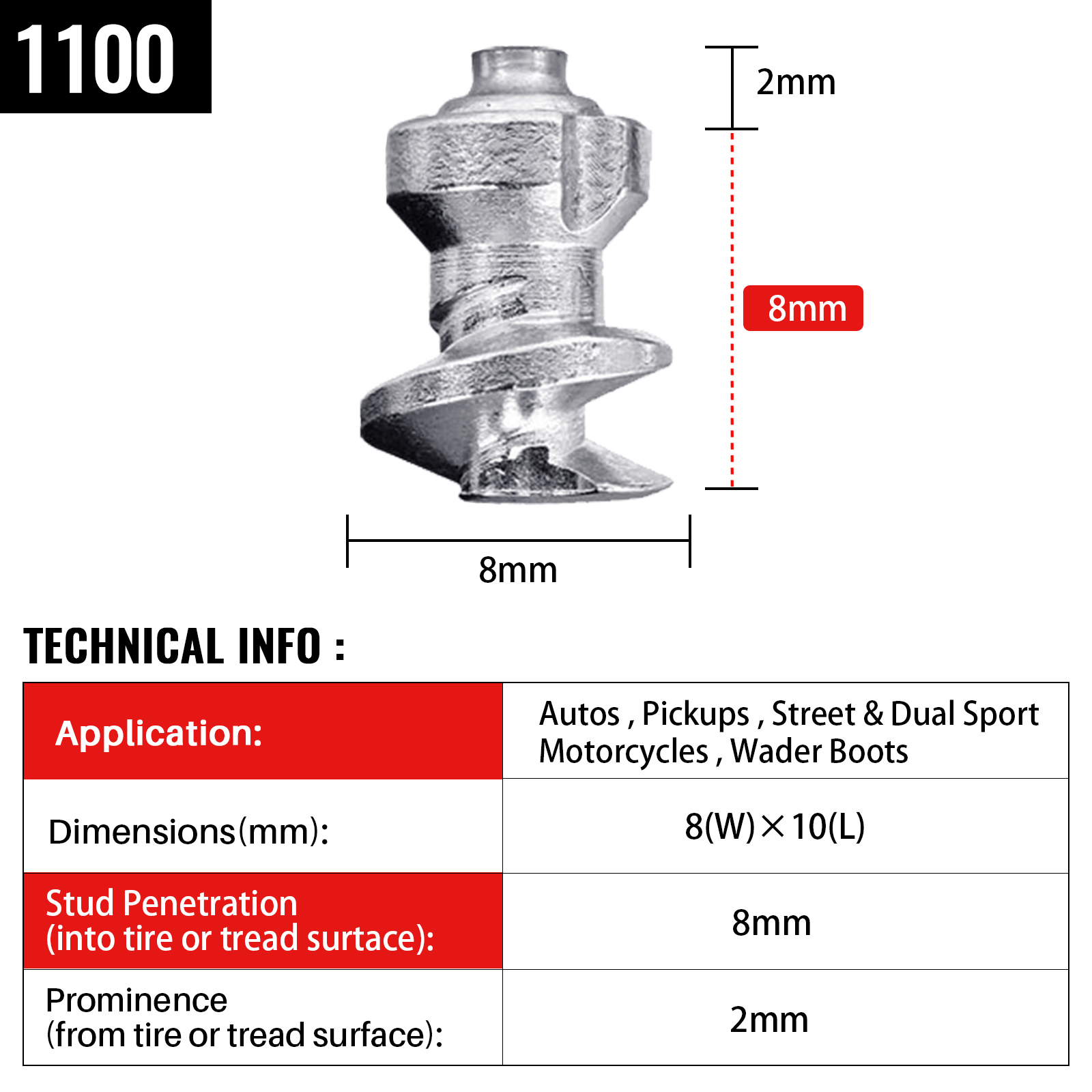 #1000 GRIP STAMS 