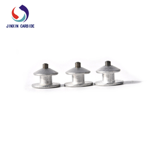 JX12-9.5-2 Alüminyum Saplamalar Yuvarlak Karbür Çekirdeği ile Buz Başak