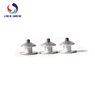 JX12-9.5-2 Alüminyum Saplamalar Yuvarlak Karbür Çekirdeği ile Buz Başak