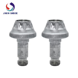 RK3-02P Tungsten Karbür Uçları Sondaj Aracı Kömür Madenciliği Kesme Madencilik Pick Yuvarlak Şaft Kesici Ucu Yedek Parça